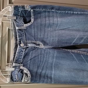 Maurices 13/14 Short Wide Leg Jeans